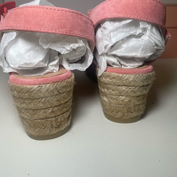 Eric Michael Lidia Pink Espadrille Sandals Size 37. Never worn. - Picture 12 of 14